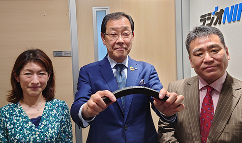 ニチレキ株式会社 代表取締役社長 小幡 学 氏